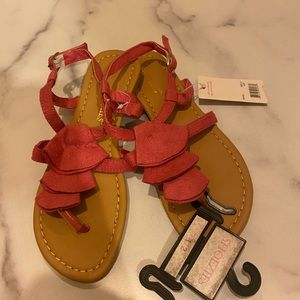 Brand new sandals for little girls